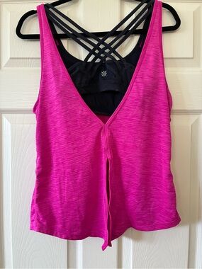 Athleta Open Back Top